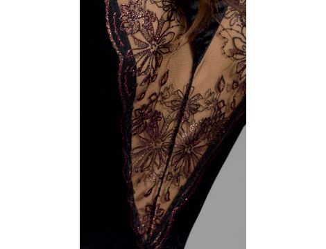 BRIDA PEIGNOIR black XXL/XXXL - Passion - 3