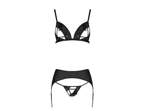 MILEY SET WITH OPEN BRA black - 4