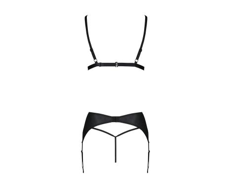 MILEY SET WITH OPEN BRA black - 5