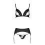 MILEY SET WITH OPEN BRA black - 5