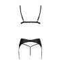 MILEY SET WITH OPEN BRA black - 6