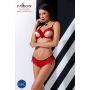 CHERRY SET WITH OPEN BRA red - 2