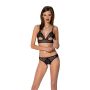 CHRISTA SET WITH OPEN BRA black S/M - Passion - 2