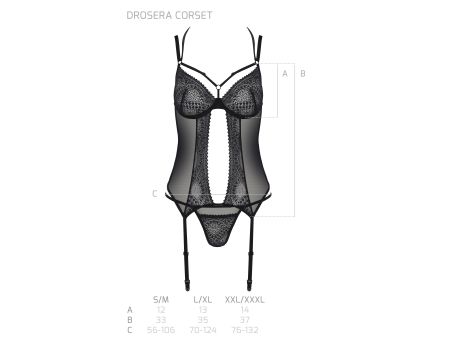 DROSERA CORSET black - 6