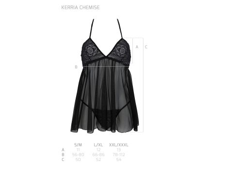 KERRIA CHEMISE black - 5