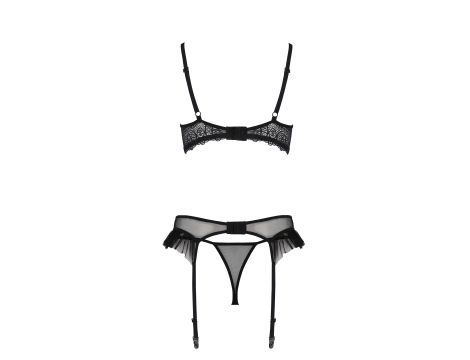 KERRIA SET WITH OPEN BRA black - 5