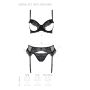 KERRIA SET WITH OPEN BRA black - 7