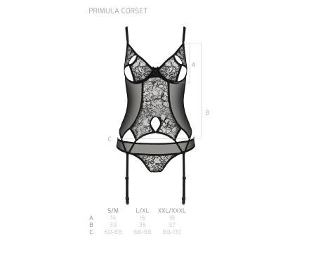 PRIMULA CORSET black - 6