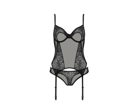 SELAGINELLA CORSET black - 3