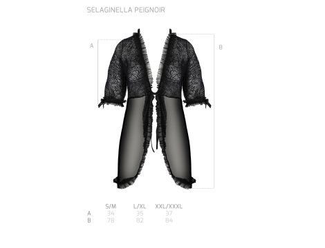 SELAGINELLA PEIGNOIR black - 5