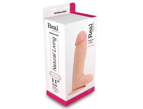 Dildo-FALLO REALISTICO REAL RAPTURE FLESH 11""