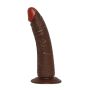 Dildo-REALISTIC DILDO REAL RAPTURE BROWN 7"""""""""""""""" - 3