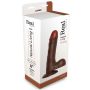 Dildo-REALISTIC DILDO REAL RAPTURE BROWN 8"""""""""""""""" - 2