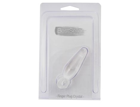 Plug-JAMMY JELLY ANAL FINGER PLUG CRYSTALL