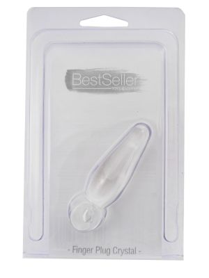 Plug-JAMMY JELLY ANAL FINGER PLUG CRYSTALL