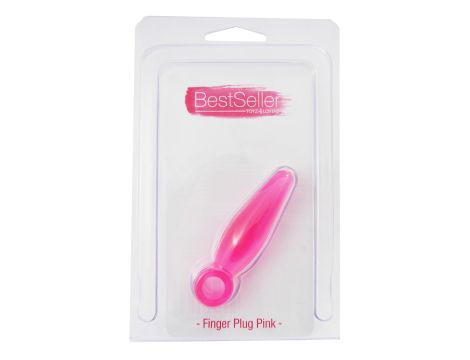 Plug-JAMMY JELLY ANAL FINGER PLUG PINK