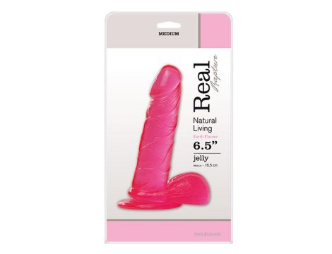 Dildo-JELLY DILDO REAL RAPTURE PINK 6,5""""""""