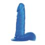 Dildo-JELLY DILDO REAL RAPTURE BLUE 6,5"""""""""""""""" - 3