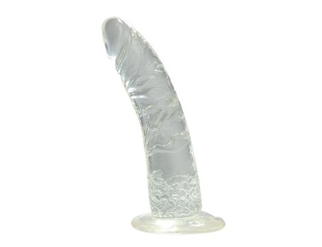 Dildo-FALLO JELLY REAL RAPTURE CLEAR 7"""""""""""""""""""""""""""""""" - 2