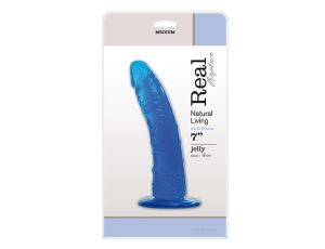 Dildo-JELLY DILDO REAL RAPTURE BLUE 7