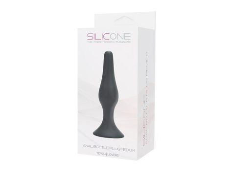 Plug-PLUG ANALE ANAL BOTTLE PLUG SILICONE MEDIUM