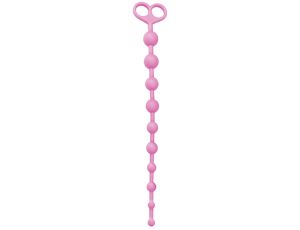 Plug/kulki-FALLO ANALE ANAL JUGGLING BALL SILICONE PINK - image 2