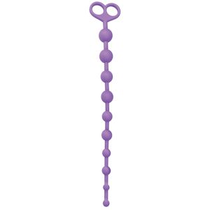 Plug/kulki-FALLO ANALE ANAL JUGGLING BALL SILICONE PURPLE - image 2