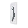 Plug/kulki-FALLO ANALE CATERPILL-ASS SILICONE BLACK - 2