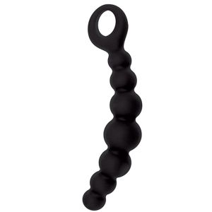 Plug/kulki-FALLO ANALE CATERPILL-ASS SILICONE BLACK - image 2