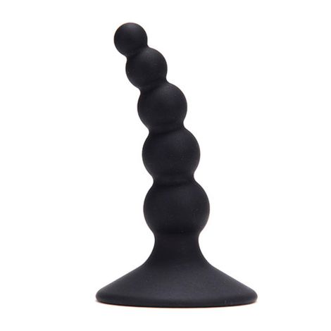 Plug-PLUG ANALE DOMINO ASS PUNISHER SILICONE BLACK - 2