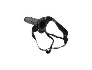 Proteza-FALLO STRAP ON CAVO REAL RAPTURE 8 BLACK WITH BALLS - image 2