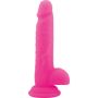 Dildo-Fallo realistico real safe rod slim pink - 3