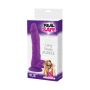 Dildo-Fallo realistico real safe long stocky purple - 2