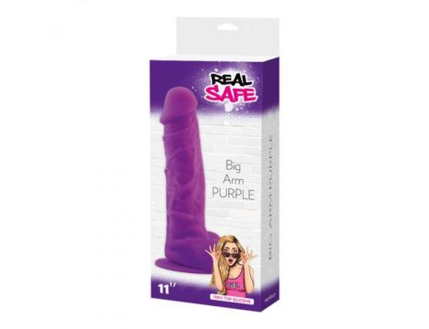 Dildo-Fallo realistico real safe big arm purple