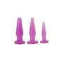 Plug-TPE ANAL PLUG 3 SIZES/ SET - 2