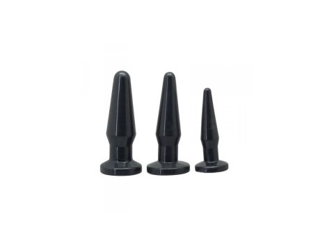 Plug-TPE ANAL PLUG 3 SIZES/ SET