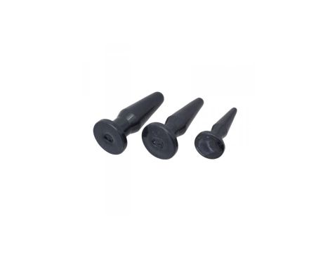 Plug-TPE ANAL PLUG 3 SIZES/ SET - 2