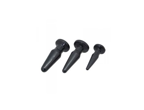 Plug-TPE ANAL PLUG 3 SIZES/ SET - 3