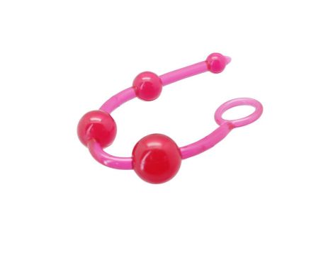 Palline anali Timeless Jelly 4 colore rosa - 3