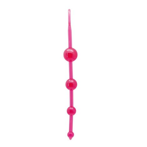 Palline anali Timeless Jelly 4 colore rosa - 2