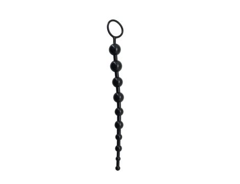 Palline anali Timeless Jelly 10 colore nero