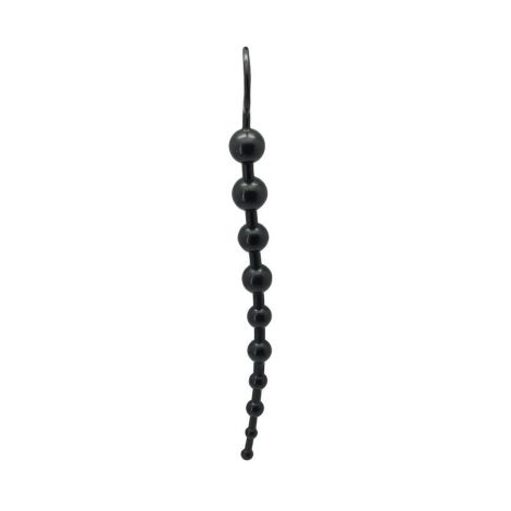 Palline anali Timeless Jelly 10 colore nero - 2