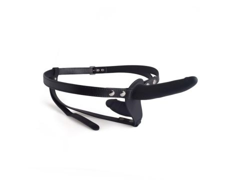 Cintura doppio fallo strap-on Black