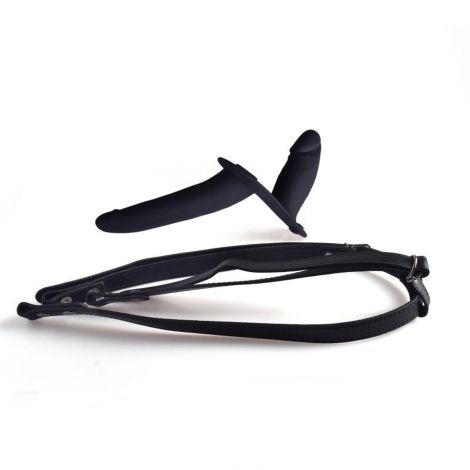 Cintura doppio fallo strap-on Black - 5