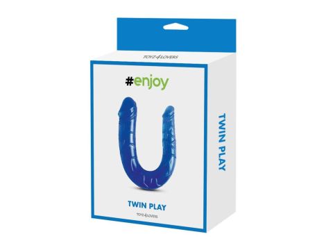 Dildo- Fallo doppio Toyz4Lovers Lily Blue - 5