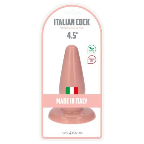 Plug-Italian Cock 4.5""Flesh - 4