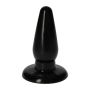 Plug- Anal Italian Cock 4.5'' Black - 3