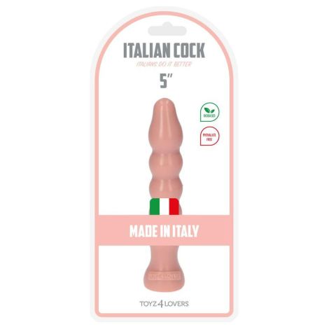 Plug-Italian Cock 5""Flesh - 4