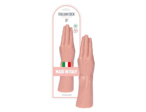 Dildo- Fisting Italian Cock 11'' Flesh