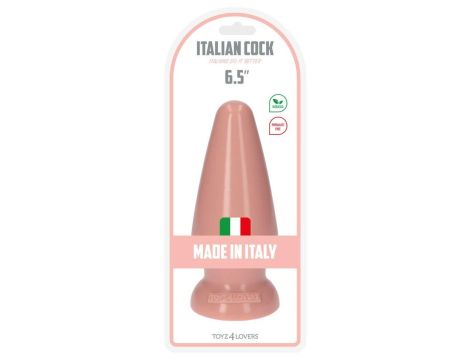 Plug-Italian Cock 6,5""Flesh - 5